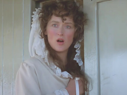 Explore the cinematic allure of Meryl Streep's white dress in 'Out of Africa,' a visual masterpiece that seamlessly blends her grace with the film's enchanting narrative and Kenyan scenery