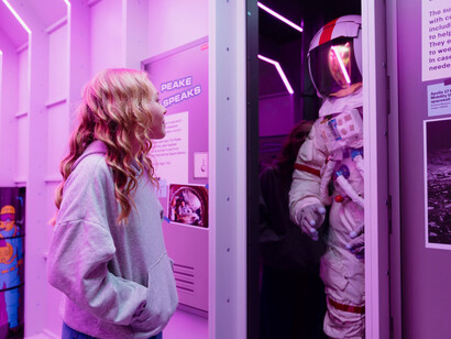 Horrible science: cosmic chaos, exhibition view. Courtesy of Museum of Science and Industry