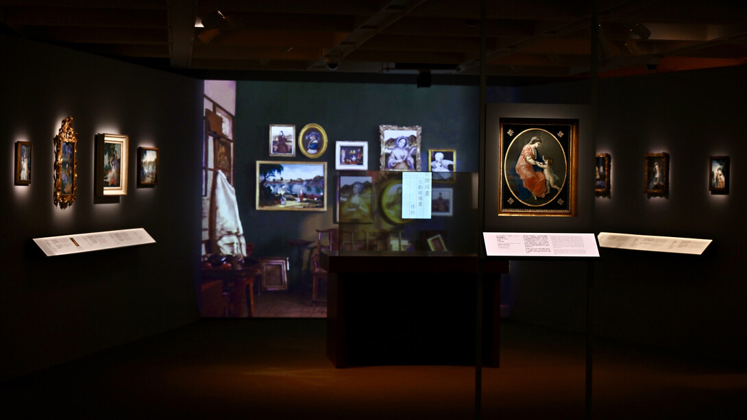 Proudly from Canton: the Muwen Tang collection of cantonese and export art, exhibition view. Courtesy of the Hong Kong Museum of Art