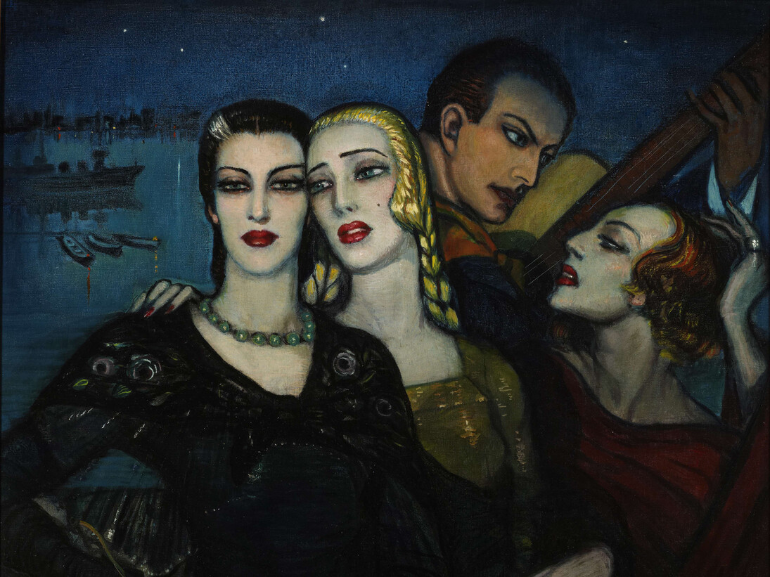 Tres Para Uno, c. 1934, Oil on canvas, 98 x 100 cm
