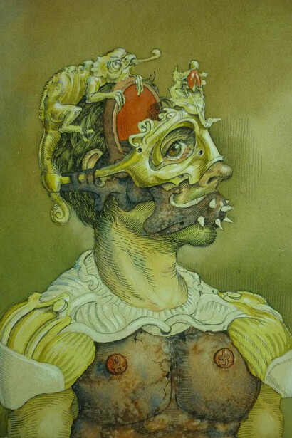 "Guerrero lagarto", Hugo Salazar Chuquimango