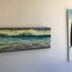 Various artists, Female abstractionists 2, exhibition view. Courtesy of Elisa Contemporary Art Gallery