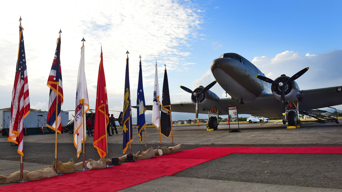 Douglas C-47 Skytrain/DC-3A. Courtesy of Pearl Harbor Aviation Museum