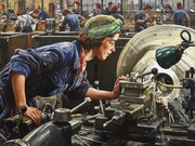 Laura Knight, Ruby Loftus (1943) © IWM © IWM ART 4438