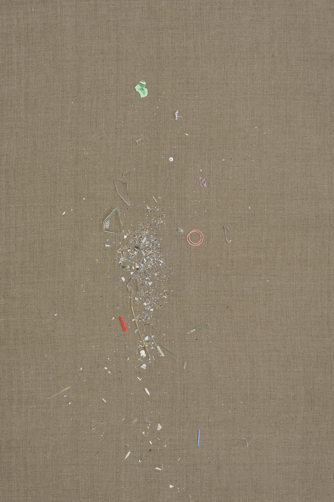 Helene Appel
Untitled (Sweepings), 2015
Acrylic and oil on linen
94.5 x 64 cm
AP-APPEH-00128 courtesy the artist and The Approach, London