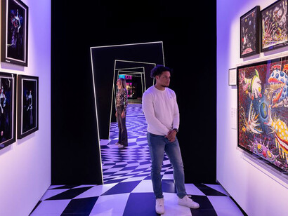 The world of Tim Burton, exhibition view. Courtesy of Design Museum