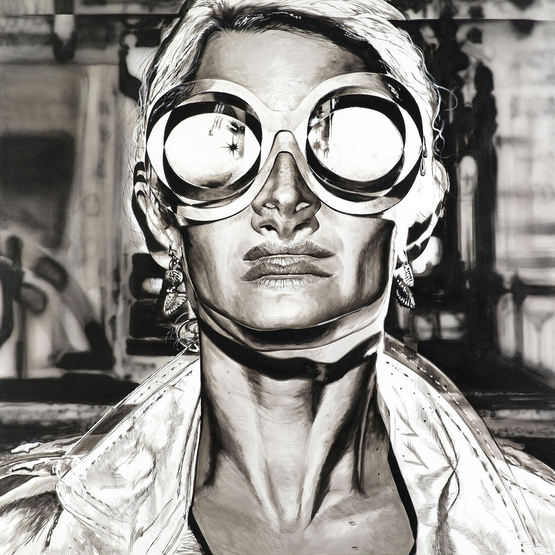 Víctor Rodríguez, Double B&W Wing, 2015