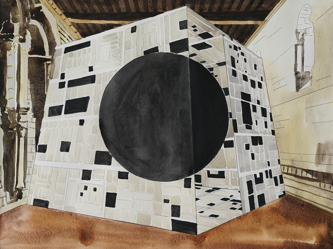 Georges Rousse. Elogio dello spazio. Courtesy of Galleria Gracis