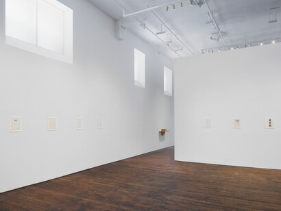 N.H. Pritchard, Boom! Exhibition view. Courtesy of Peter Freeman, Inc. Gallery