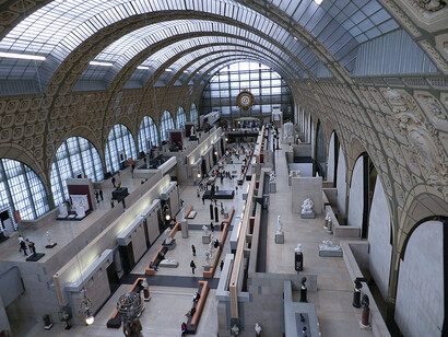Musée d'Orsay, Paris. L’Art a, de tout temps, servi le pouvoir en place. À partir de la renaissance, utilisé par les princes et les rois, au XXème siècle par les présidents