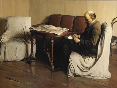 «Lenin en Smolny», V. Daukshis (1905-1984)