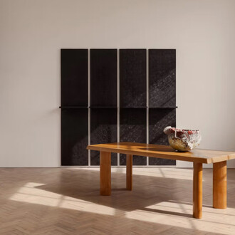 Ingrid Donat and Charlotte Perriand, Persistence of form, exhibition view. Courtesy of Carpenters Workshop Gallery