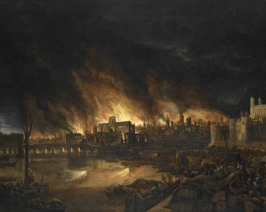 War, Plague & Fire. Courtesy of Museum of London 