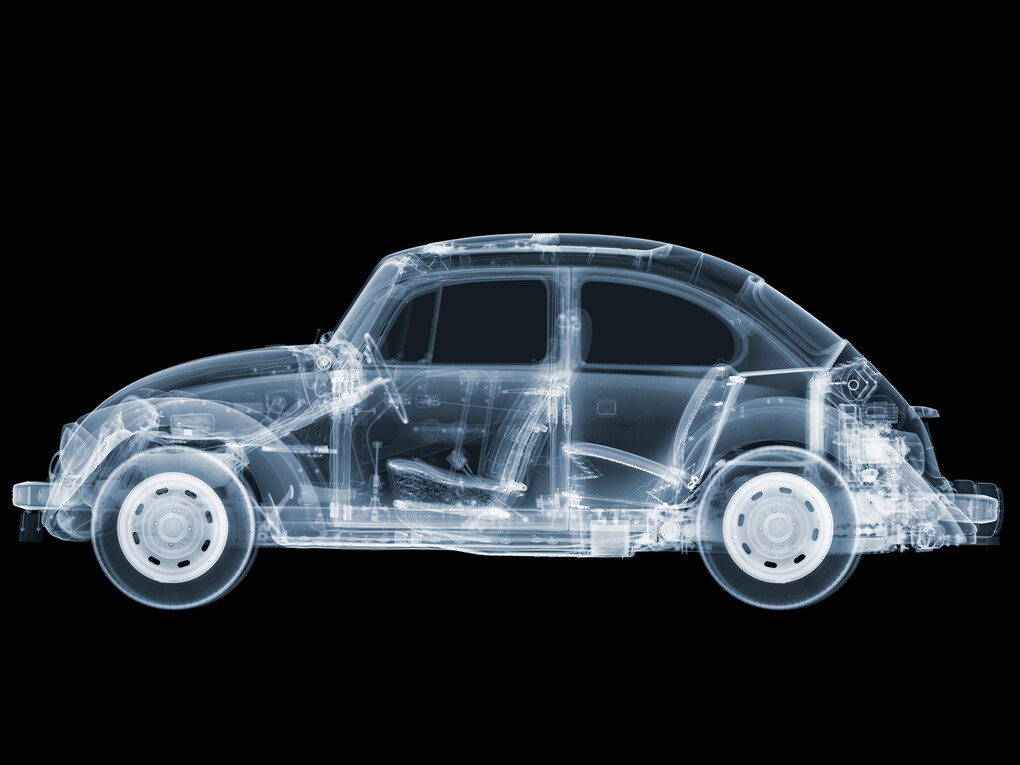 Nick Veasey, VW Beetle