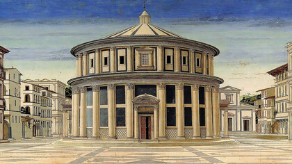 Giuliano da Sangallo (attr.), Ideal City (Urbino), about 1504