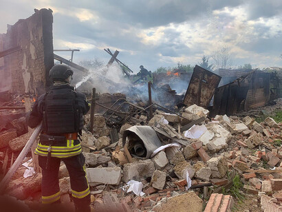 Destrucción en la ciudad de Vovchansk (región de Járkov, Ucrania) tras el bombardeo ruso. La guerra en Ucrania se ha convertido en un espejo donde Europa contempla su fragilidad y su dependencia militar