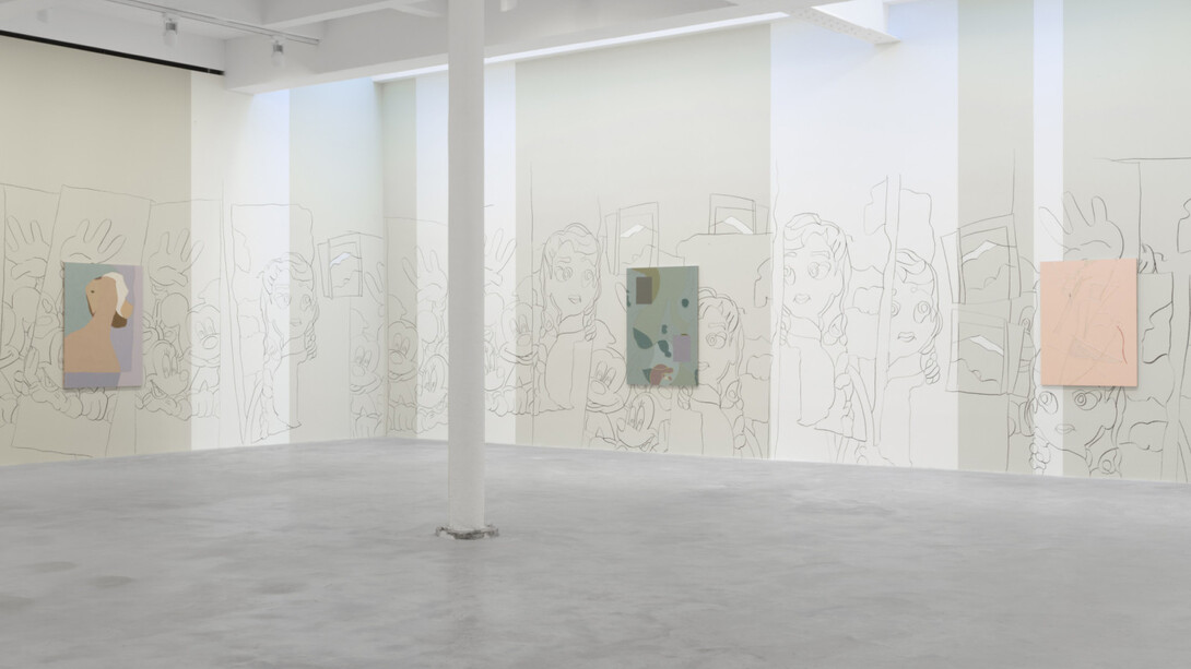 Gary Hume, exhibition view. Courtesy of Matthew Marks Gallery