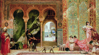 A Royal Palace in Morocco by Benjamin Jean Joseph 