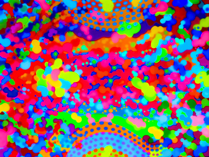 Marta Ares, Selva desarrollo 3, 130 x 100 cm