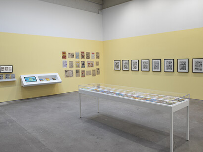 Drawing for Print. Courtesy of David Zwirner
