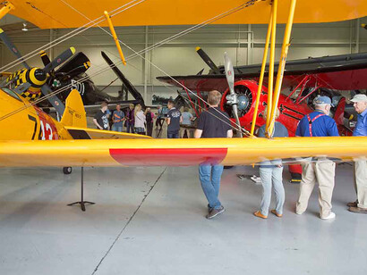 Navy Hangar. Courtesy of Military Aviation Museum