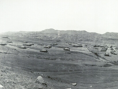 Mina de Chuquicamata, Chile, en 1925. La dependencia del cobre como eje de los ingresos estructurales expone la fragilidad del modelo fiscal cuando caen la producción, los precios internacionales o la eficiencia recaudatoria