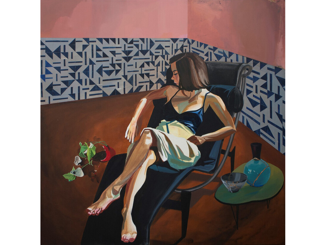 Hulda Guzmán, "The most who die, the more we live", 60" x 60", 2015