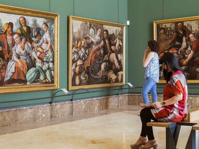 La Collezione Farnese, Exhibition view. Courtesy of Museo di Capodimonte