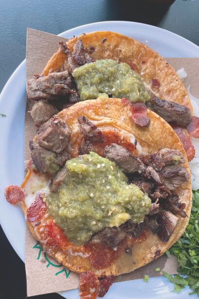 Esta vez comimos más tacos, imposible visitar Ciudad de México y no disfrutarlos