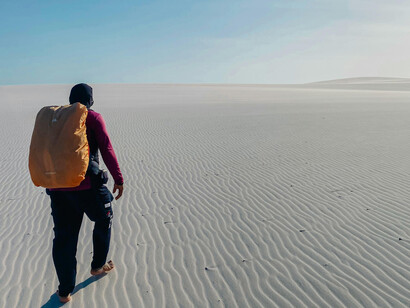 O circuito Lagoa Azul é uma ótima opção para visitar as principais lagoas dos Lençóis Maranhenses em um passeio curto e cheio de beleza natural