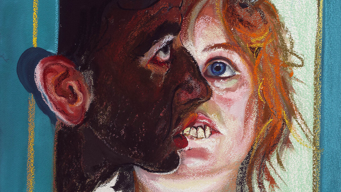 Natalie Frank, The Lettuce Donkey III (detail), 2011-14, Gouache and chalk pastel on Arches paper. 22 x 30 inches (55.9 x 76.2 cm). Courtesy of the artist and Rhona Hoffman Gallery (Chicago); ACME (Los Angeles)