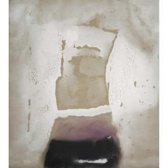 Vasco Bendini, July 27th, from the series Memory's Images, 2004, acrylic on canvas, 78 11/16 x 70 13/16 inches