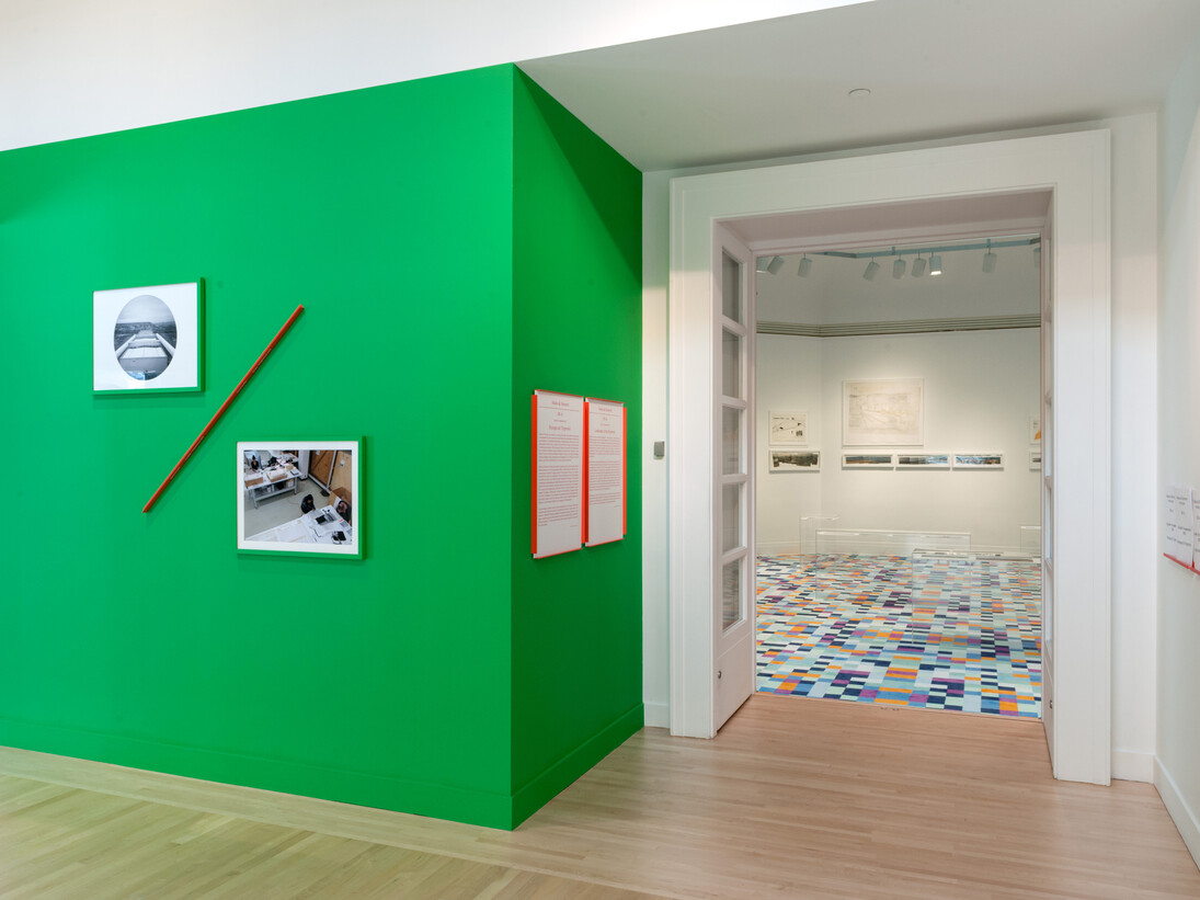 Installation view of the exhibition “Landscapes of the Hyperreal: Ábalos & Herreros selected by SO – IL“ at the Canadian Centre for Architecture, 2015. © CCA, Montréal