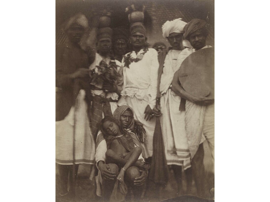 Julia Margaret Cameron, Group of Ceylonese Plantation Workers, c.1875-78, Julia Margaret Cameron © National Media Museum, Bradford / Science & Society Picture Library