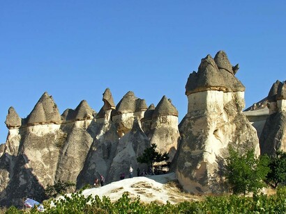 I camini delle fate in Cappadocia, Turchia