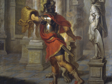 Erasmus Quellinus il Giovane, Giasone con il vello d'oro, olio su tavola, 1630, Museo del Prado, Madrid, Spagna