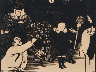 Félix Vallotton. The 1st of January, 1896