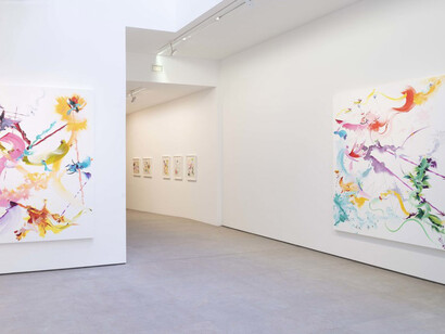 Fiona Rae. Courtesy of Nathalie Obadia Gallery