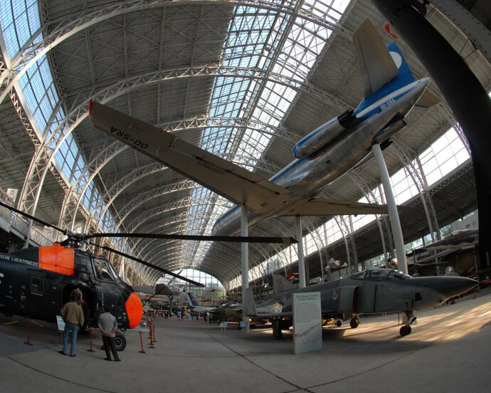 Hall de l'Aviation. Courtesy of Royal Army and Military History Museum