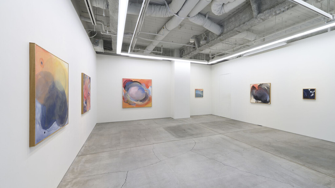 Sigrid Sandström, Dusk, exhibition view. Courtesy of Galerie Perrotin 