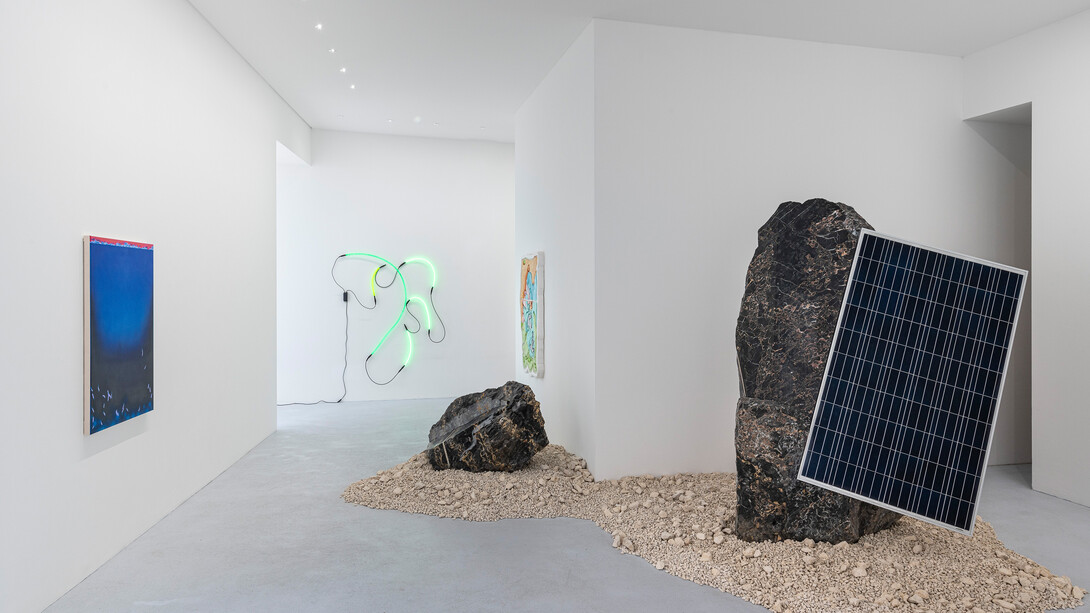 Installation view, inventing the past, max goelitz, 2021 | Photo: Dirk Tacke