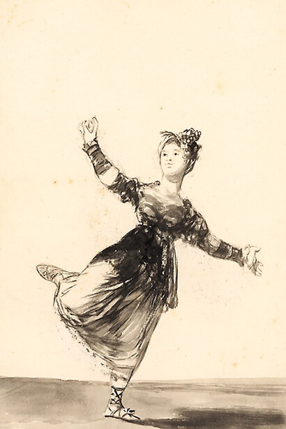 Francisco José de Goya y Lucientes, Spanish, 1746-1828, Be Careful with that Step!, 1816/1820