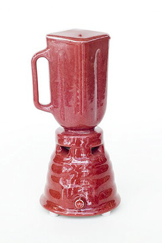Matthias Merkel Hess, 1950s Oster Beehive Blender, 2013, Porcelain with glaze, 33 x 17.8 x 15.2 cm