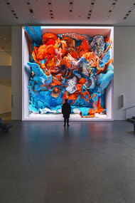 Unsupervised is part of Machine Hallucinations, Refik Anadol Studio’s ongoing project exploring data aesthetics based on collective visual memories. Since the inception of the project in 2016, Anadol has utilized machine intelligence as a collaborator of human consciousness