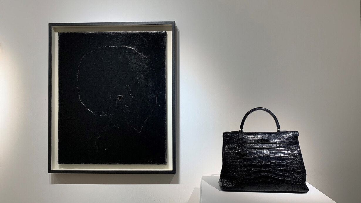 The Art of Hermes Installation View - Omer Tiroche  Gallery.