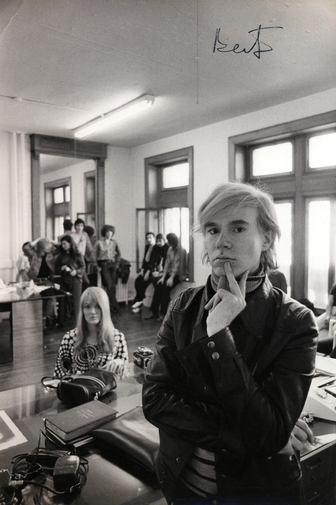 Cecil Beaton, "Andy Warhol and Ingrid Superstar ", 1969, vintage silver gelatin print, © Cecil Beaton Studio Archive, Sotheby's London