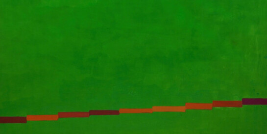 John Hoyland. Courtesy of Pace Gallery