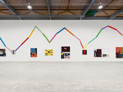 Pascale Marthine Tayou, Tchâm : Confidences, vue d'exposition. Avec l'aimable autorisation de la Galleria Continua