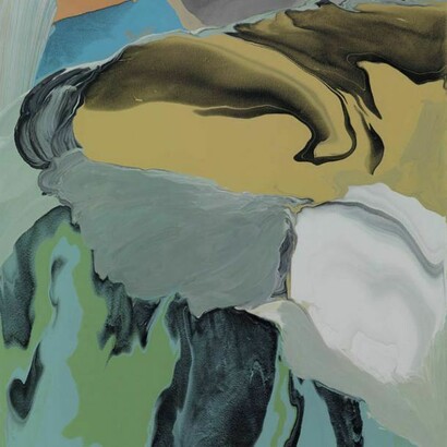 Rezi van Lankveld, Seascape, Agua, 2013, Oil on canvas, 55 x 48 cm