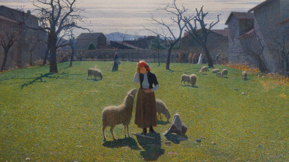 Giuseppe Pellizza da Volpedo, Speranze deluse (dettaglio), 1894. Per gentile concessione di METS